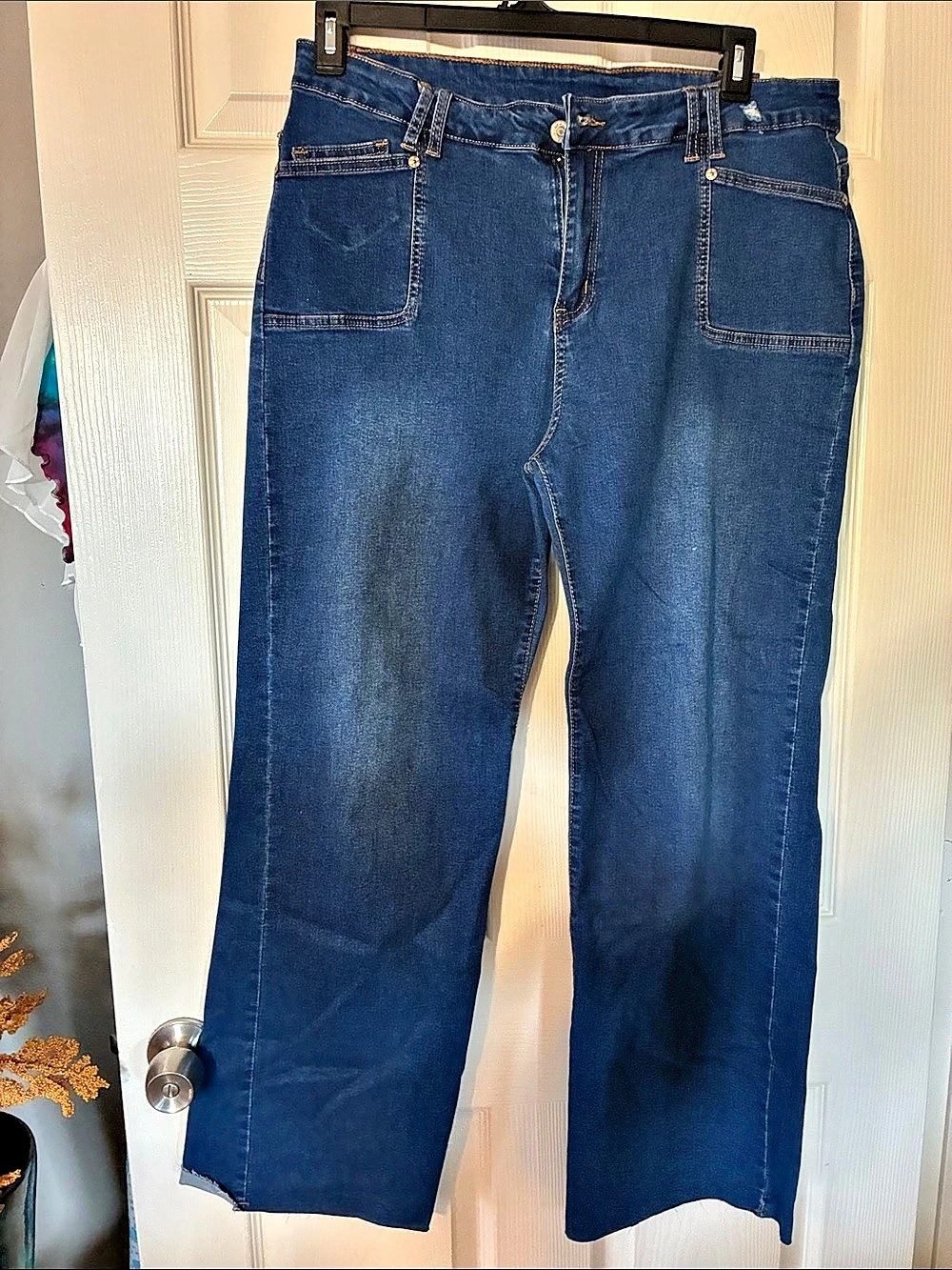 Riders by Lee Boot Cut Jeans in Blue Waist 18